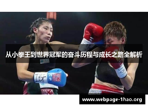 从小拳王到世界冠军的奋斗历程与成长之路全解析