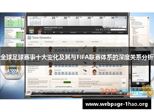 全球足球赛事十大变化及其与FIFA联赛体系的深度关系分析