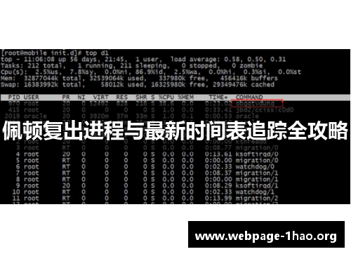 佩顿复出进程与最新时间表追踪全攻略